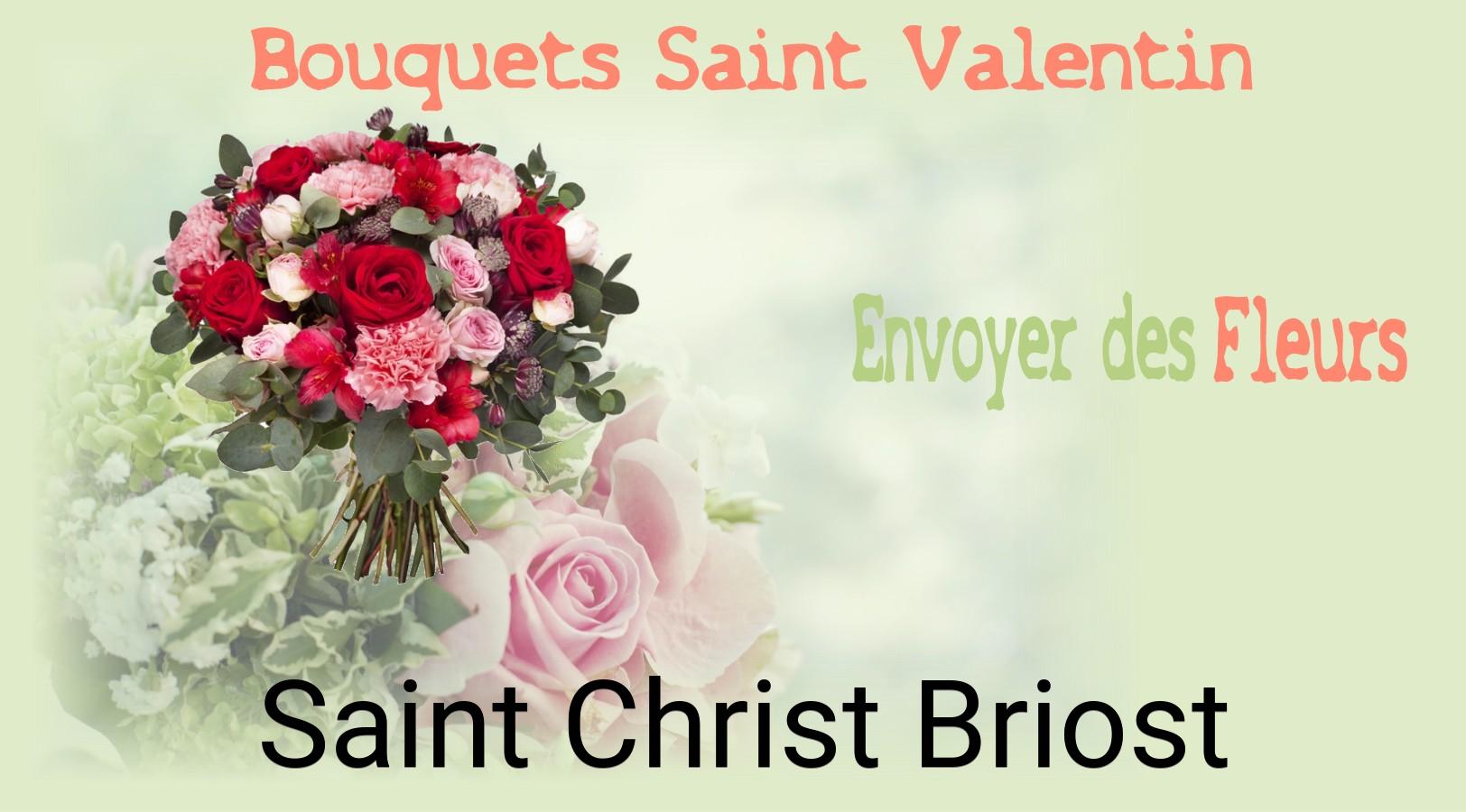 Roses de Saint-Valentin livrées à Saint-Christ-Briost